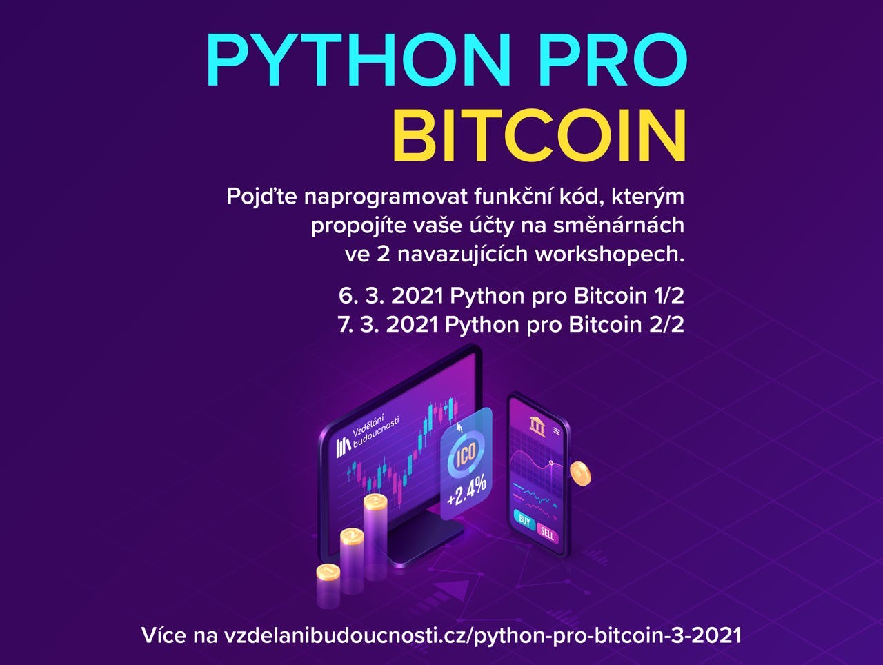 Přihláška - Python pro Bitcoin 1/2