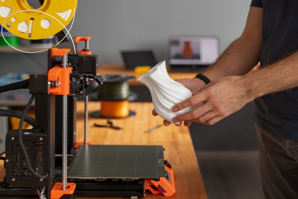 Hotový výrobek, 3D tiskárna