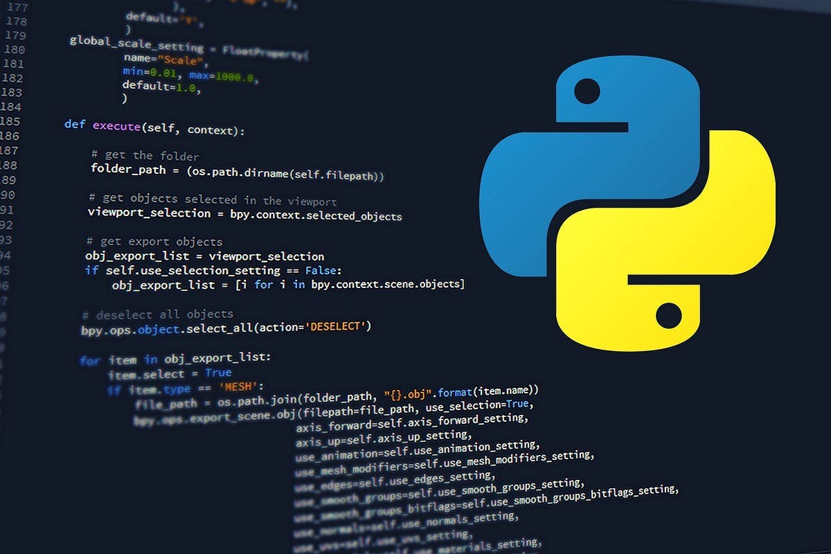 Python a logo.