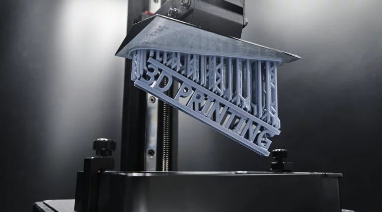 výtisk na SLA resinové 3D tiskárně